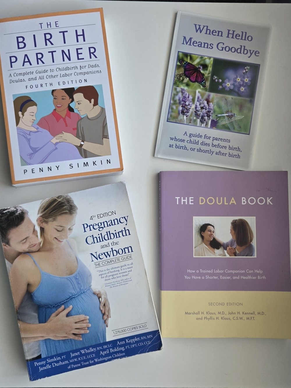 Doula/Pregnancy Books Lot (4 Books)